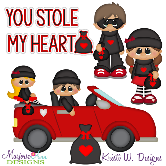 You Stole My Heart SVG Cutting Files + Clipart - Click Image to Close